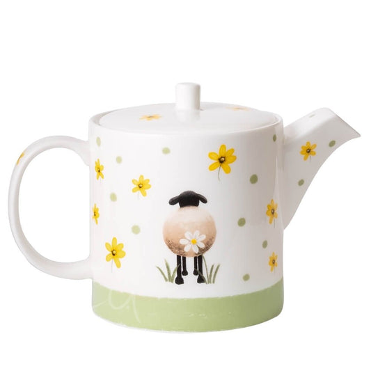 Sheep Daisy Teapot