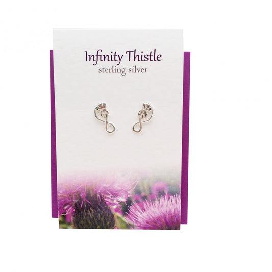 Infinity Thistle Studs Card Gift Set