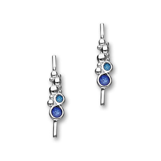 Dr_fn Blue Drop Earrings