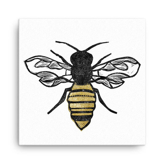The Pollinator Bumble Bee Mini Canvas