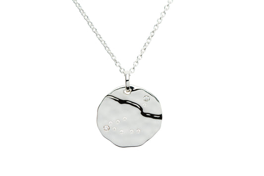 Sterling Silver Capricorn Birthday Necklace