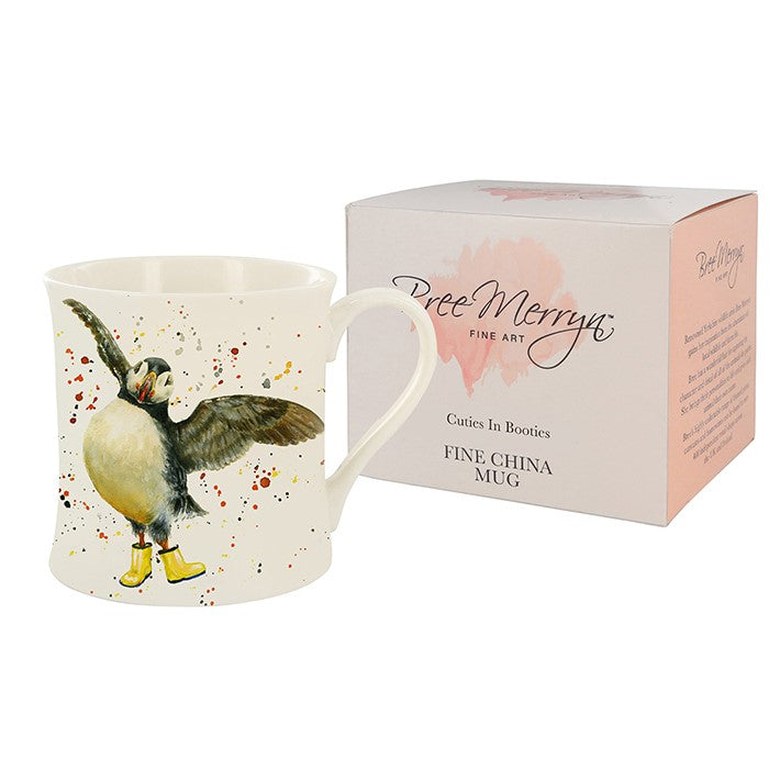 Presley Puffin China Mug