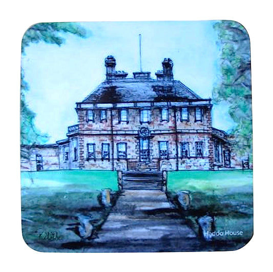 Watercolour Coaster - Haddo House