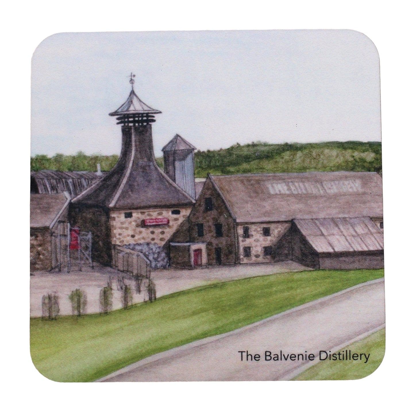 Watercolour Coaster - Balvenie