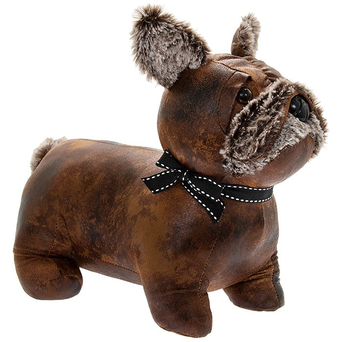 Antique French Bulldog Doorstop