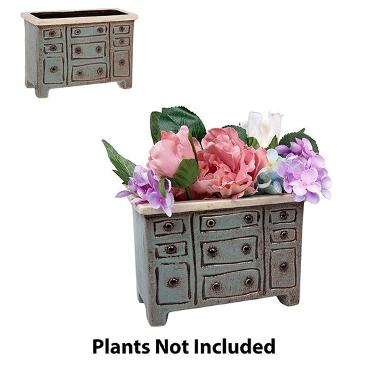 Light Grey Sideboard Flower Planter