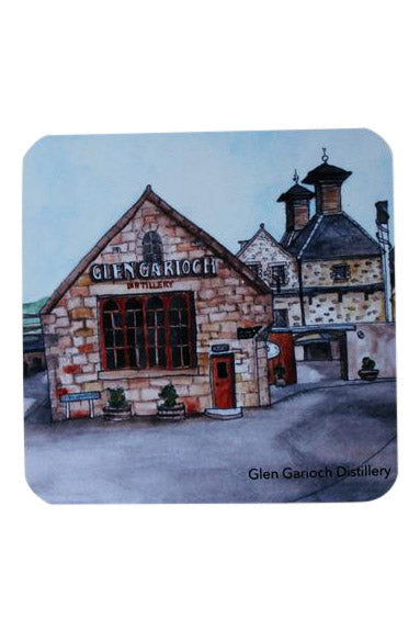 Watercolour Coaster - Glen Garioch