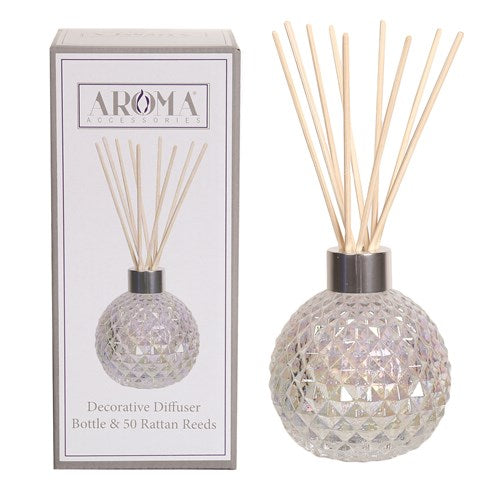Clear Glass Diffuser & 50 Reeds