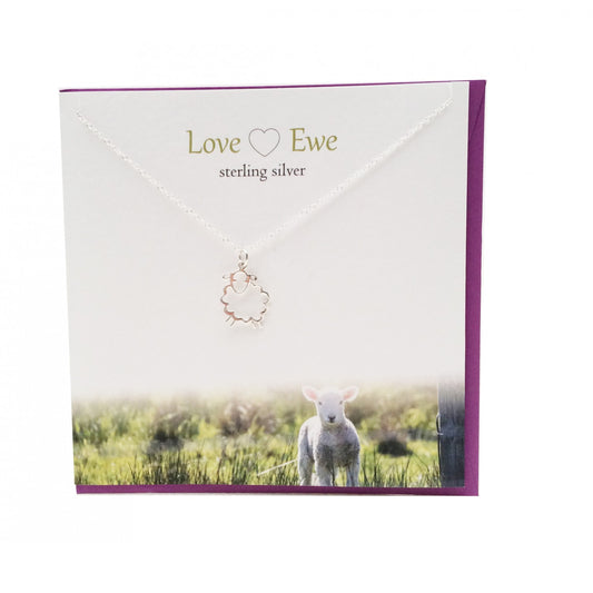 Love Ewe Necklace Gift Card Set