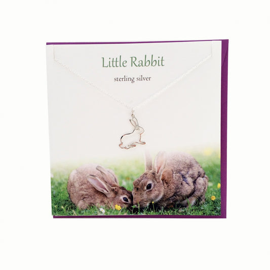 Little Rabbit Necklace Gift Card Set