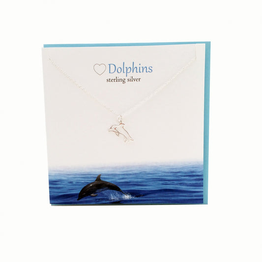 Dolphin Necklace Gift Card Set