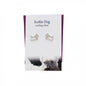 Scottie Stud Earrings Card Gift Set