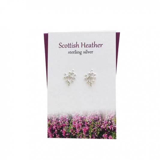 Heather Stud Earrings Card Gift Set