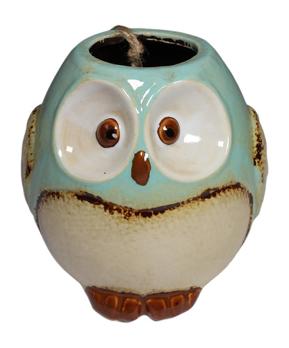 Round Owl Pot Large - 3 Colours