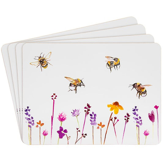 Bumble Bees Coaster Set Of 4