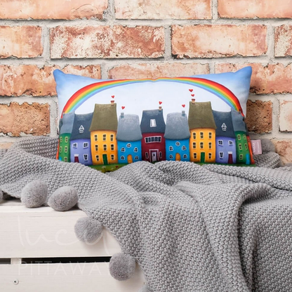 Rainbow Of Hope Cushion