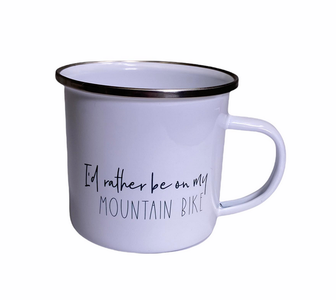 "Mountain Bike" Quote Mug