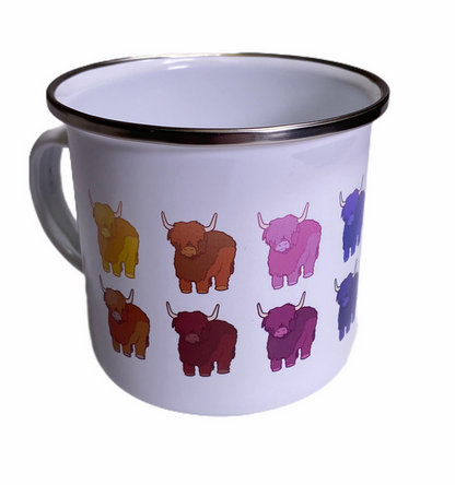 Rainbow Cow Mug