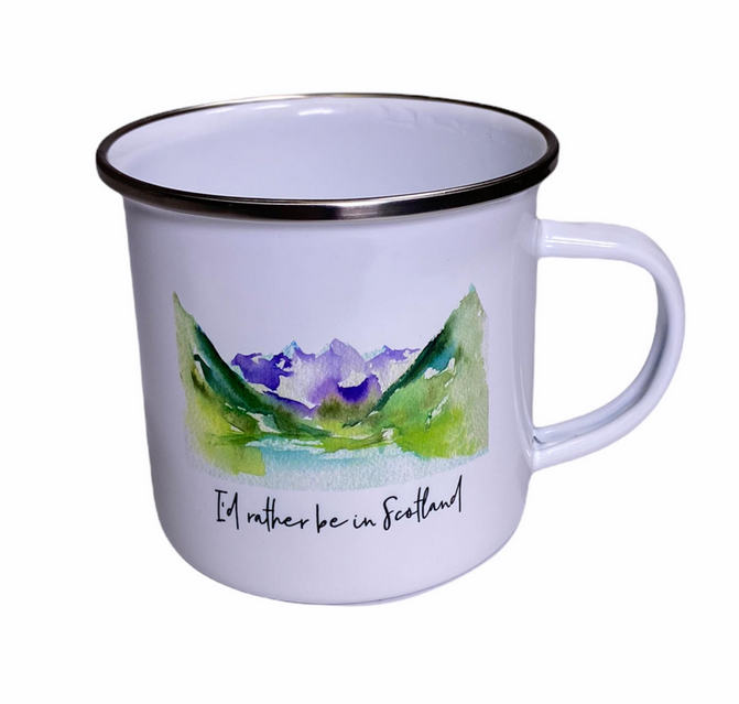 "I'd Rather Be In Scotland" Mug