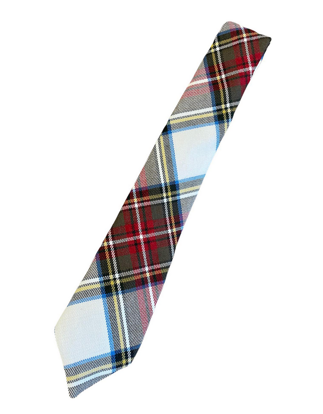 Tartan Neck Tie - Stewart Dress Muted