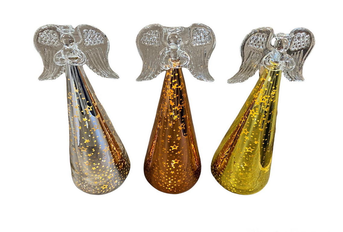 LED Metallic Christmas Angel