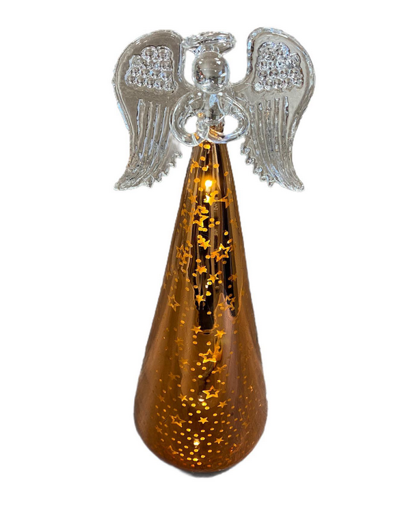 LED Metallic Christmas Angel