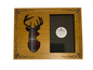 Tartan Stag Oak Wood Picture Frame