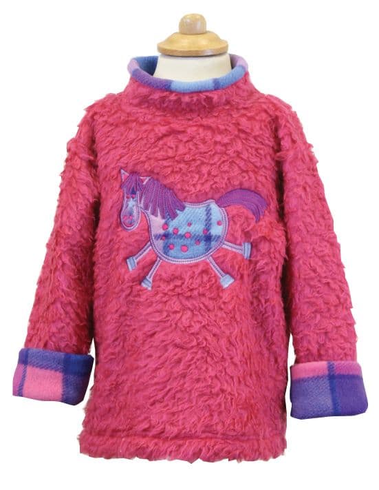 Pink Star Pony Fleece