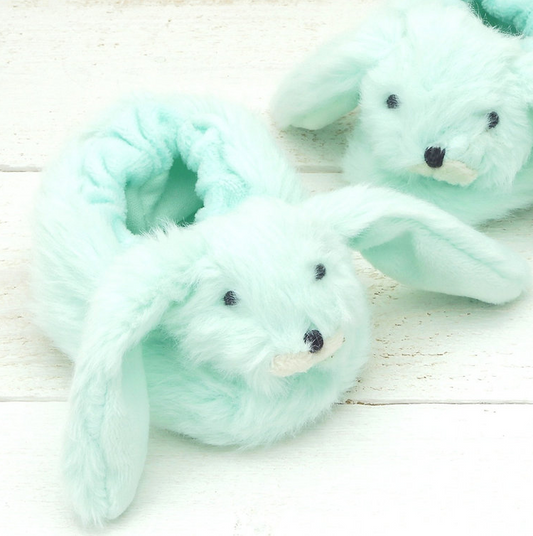 Baby Green Bunny Slippers