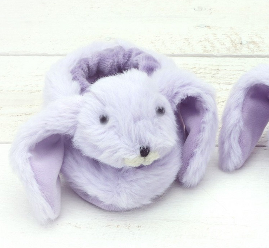Baby Purple Bunny Slippers