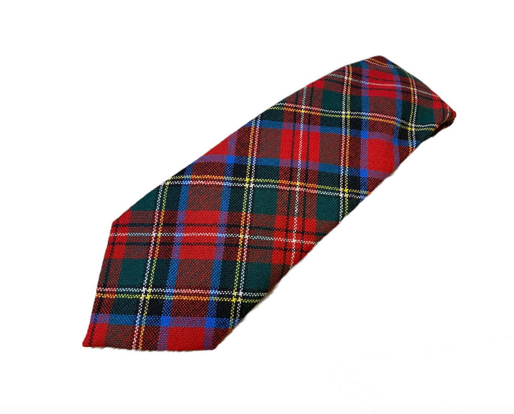 Tartan Neck Tie - Stewart Prince Charles Edward