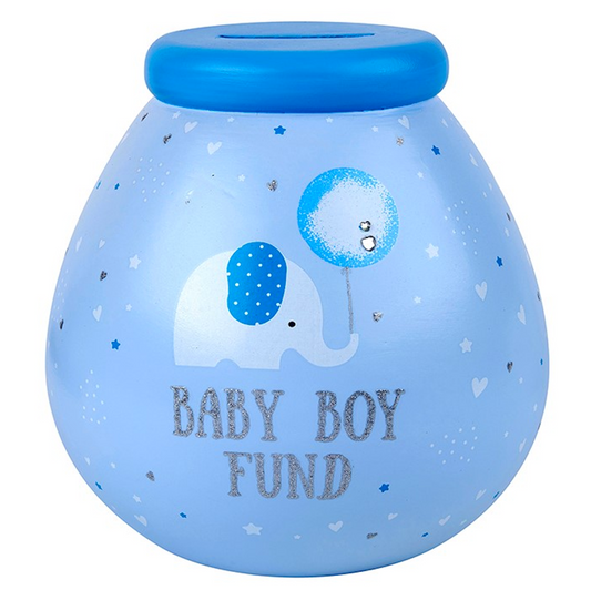 Baby Boy Money Pot