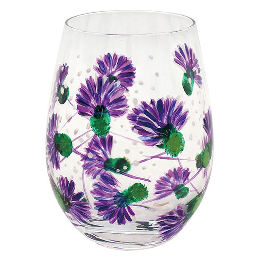 Thistle Stemless Gin Glass