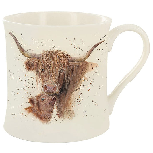 Harmony Highland Cow China Mug