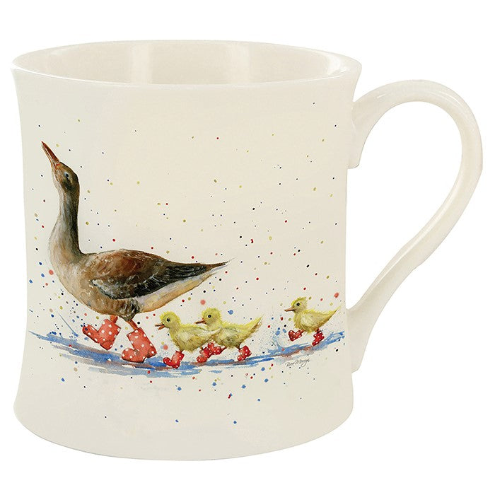 Puddle Parade China Mug