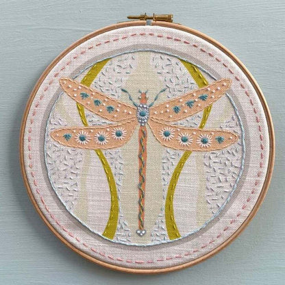 Dragonfly Hand Embroidery Kit