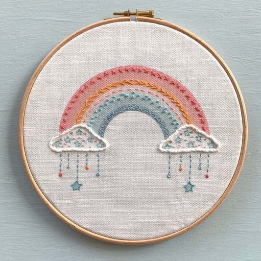 Rainbow Hand Embroidery Kit