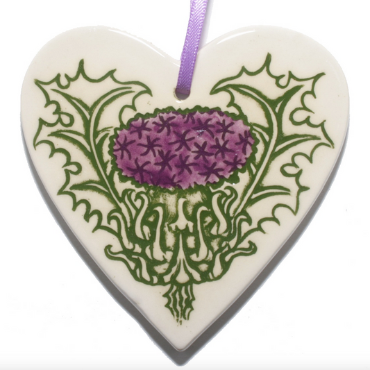Thistle Hanging Heart