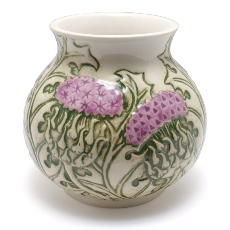 Ceramic Thistle Bud Vase