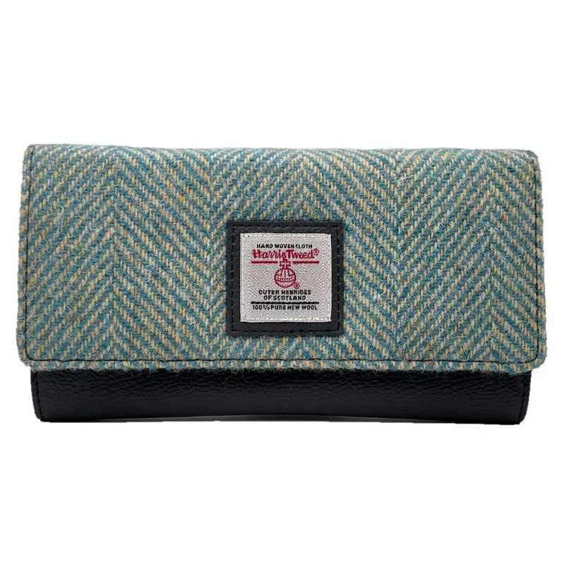 Turquoise Flap Over Purse