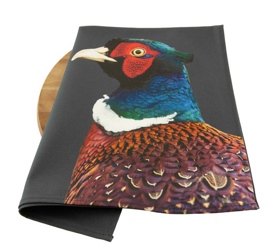 Colourful Pheasant Tea Towel
