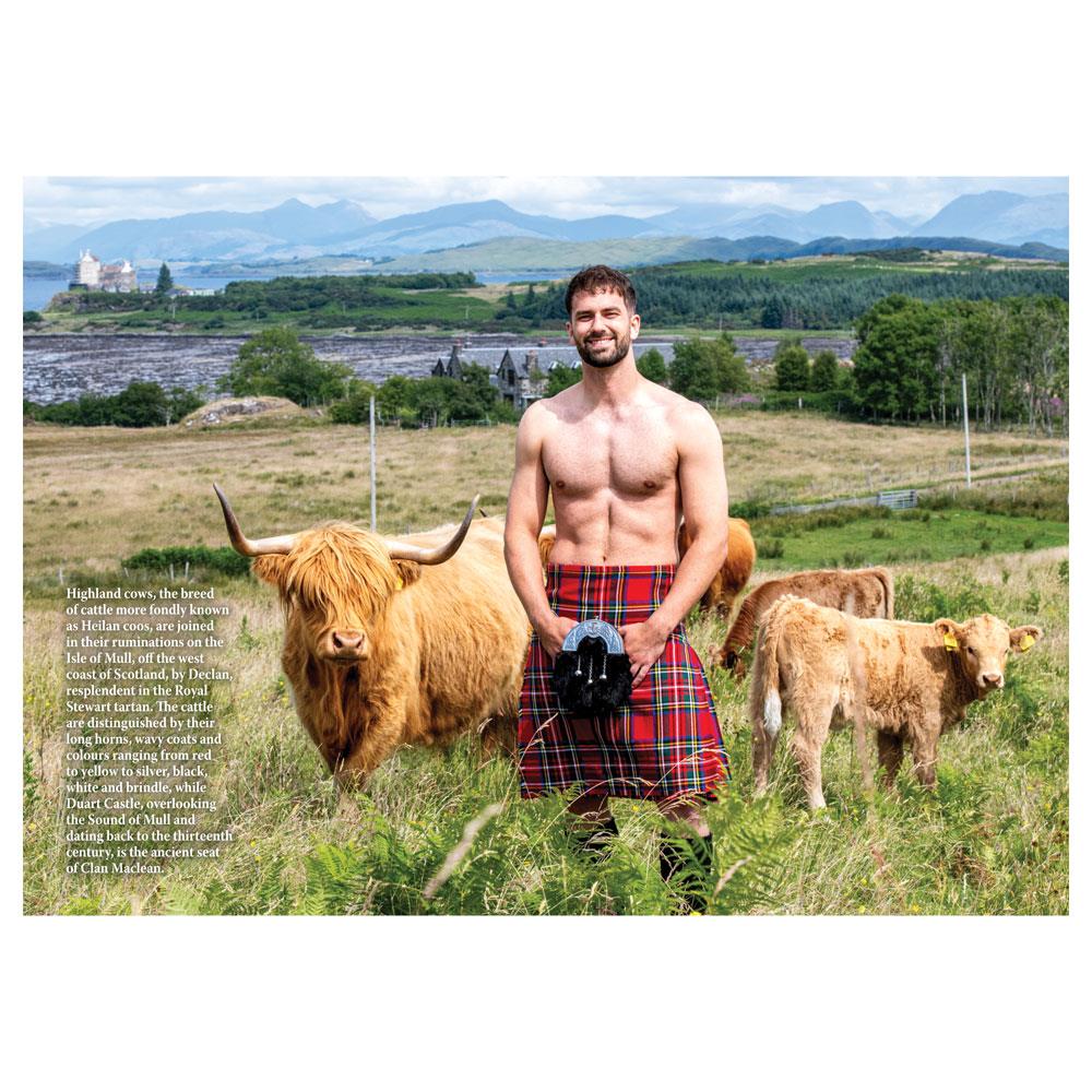 Men In Kilts Large Calendar 2025