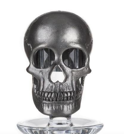 Skull Glass Pyramid Whisky Decanter