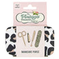 Pink Leopard Print Manicure Set