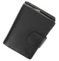 Leather Tab Purse - Black