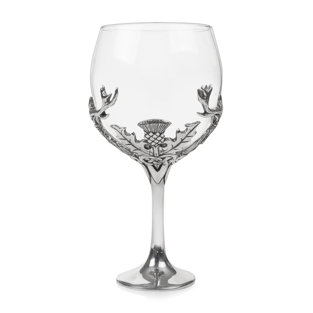 Stag & Thistle Gin Glass