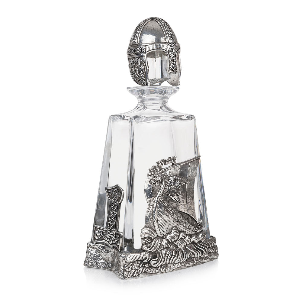 Viking Crystal Whisky Decanter