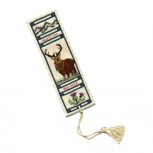 Stag Bookmark Cross Stitch Kit