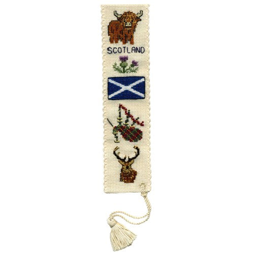Symbols of Scotland Bookmark Cross Stitch Kit