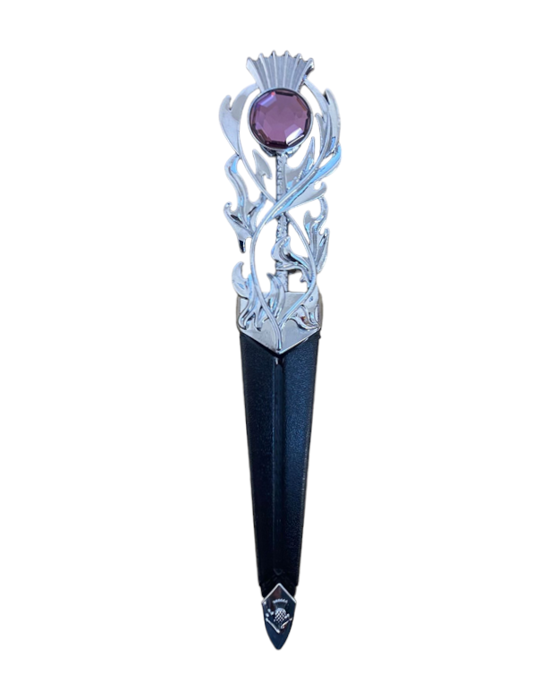 Chrome Thistle Safety Sgian Dubh